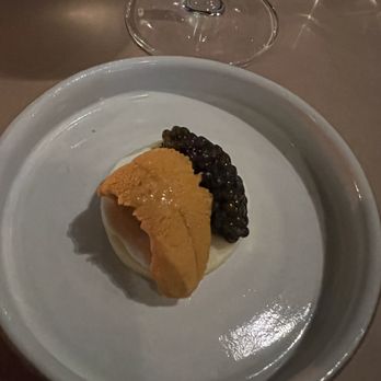 Bell's - Santa Barbara Sea Urchin Mille Crêpe with Caviar - French Near Me - Los Alamos, California Bell's - Santa Barbara Sea Urchin Mille Crêpe with Caviar - French Near Me - Los Alamos, California