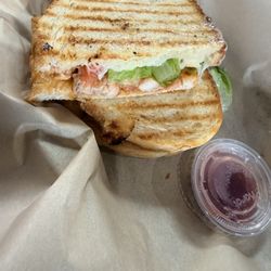 Lotus Cafe - Chicken tikki masala panini