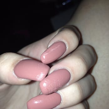Nails 4u #1 - This was the next day. If I touched my nails they would still get messed up. Horrible. - Nail Salons Near Me - Cornelius, Oregon