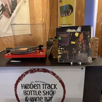 Hidden Track Bottle Shop & Wine Bar - Record player and vinyl - Wine Bars Near Me - Phoenix, Arizona Hidden Track Bottle Shop & Wine Bar - Record player and vinyl - Wine Bars Near Me - Phoenix, Arizona