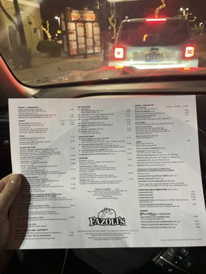 Menu photo 2 Fazoli's Mesa, AZ