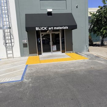 Blick Art Materials - Back entrance from the parking lot. - Framing Near Me - San Jose, California