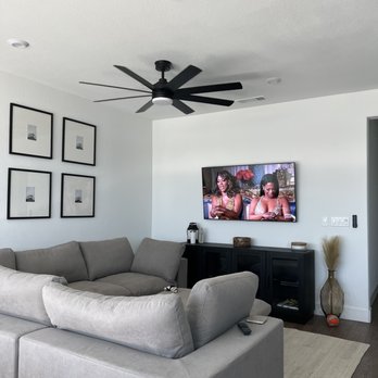 ProTvInstall - Mounted TV and ceiling fan install - Home Theatre Installation Near Me