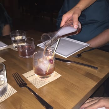 Radish & Rye - Abuelito cocktail infused with a cigar. - New American Near Me - Santa Fe, New Mexico