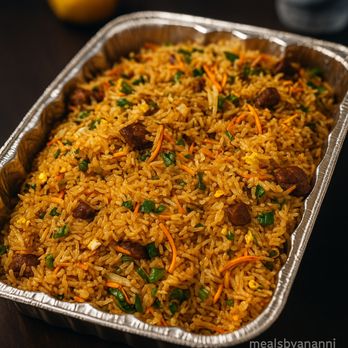 Meals By Ananni - Assorted fried rice with protein of choice - African Near Me - Atlanta, Georgia Meals By Ananni - Assorted fried rice with protein of choice - African Near Me - Atlanta, Georgia