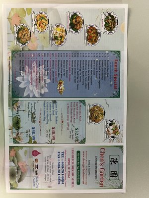 Menu photo 1 Chen's Garden Irmo, SC