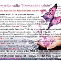 Permanent Schön - Kennenlern - Angebot, begrenzte Zeit verfügbar.
