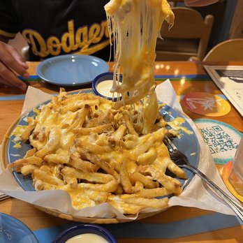 Islands Restaurant - Cheddar fries (no scallions) - Burgers Near Me - Chino, California