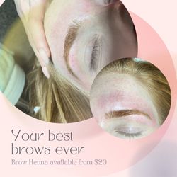 Madeline’s Beauty Bar - Eyebrow wax & henna tint