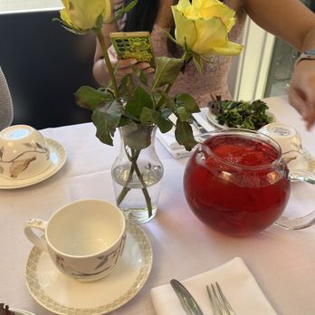 Tea List - Organic hibiscus is the perfect tea to end with! Absolutely refreshing! - Coffee & Tea Near Me - Davis, California