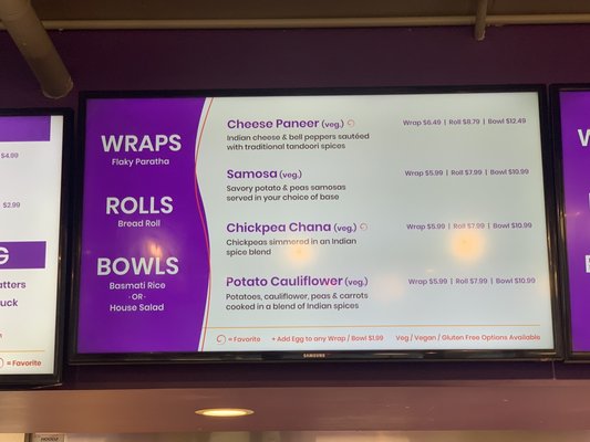 Menu photo 1 Bombay Eats Chicago, IL