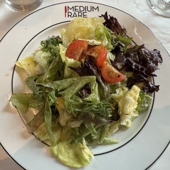 Medium Rare - Mixed Green Salad - Steakhouses Near Me - Houston, Texas Medium Rare - Mixed Green Salad - Steakhouses Near Me - Houston, Texas
