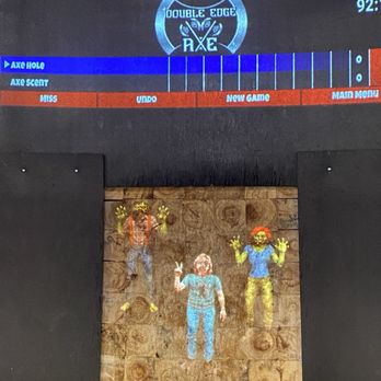 Double Edge Axe Throwing - Zombie game - Axe Throwing Near Me - Centennial, Colorado