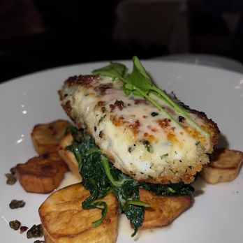 Spaghettini - Horseradish Crusted Wild Halibut - Italian Near Me - Seal Beach, California