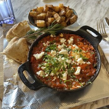 Nature Forward Socal Bistro - The OZ Shakshuka Skillet - French Near Me - San Diego, California Nature Forward Socal Bistro - The OZ Shakshuka Skillet - French Near Me - San Diego, California