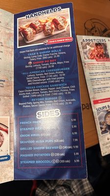 Menu photo 7 Bubba Gump Shrimp Universal City, CA