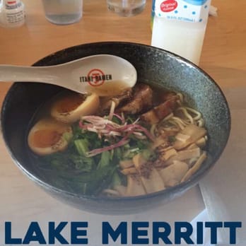Itani Ramen - Added egg and black garlic oil in mine. Pro: they had calpico! - Ramen Near Me - Oakland, California