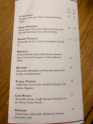Menu photo 4 Flora’s Pizza Cafe Syosset, NY