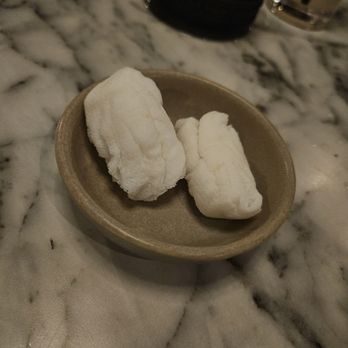 Doho - Oshibori (Japanese warm towelettes) hospitality item used to clean hands before meals or refresh. - Wine Bars Near Me - Philadelphia, Pennsylvania