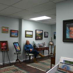 Creative Brush Studio - The gallery where Mary and Christine's artwork is on display. We are very friendly and welcoming. :D