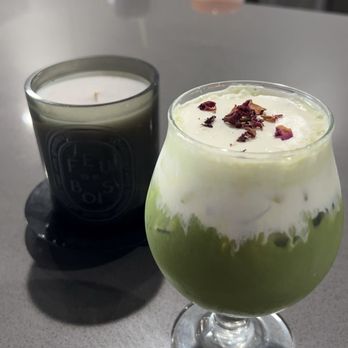 Ape Coffee - rose matcha latte - Coffee & Tea Near Me - Orange, California