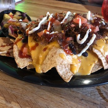 smiling moose - Pulled pork nachos - Brewpubs Near Me - Cranberry Township, Pennsylvania