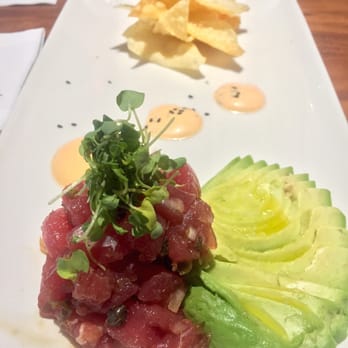 Nick's Manhattan Beach - tuna tartar up close - American Near Me - Manhattan Beach, California Nick's Manhattan Beach - tuna tartar up close - American Near Me - Manhattan Beach, California