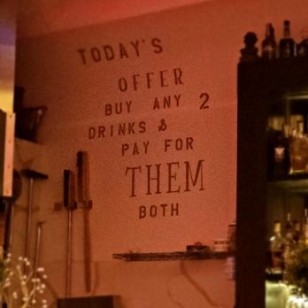 Tabla By Sofi - Sign behind the bar - Greek Near Me - Los Angeles, California