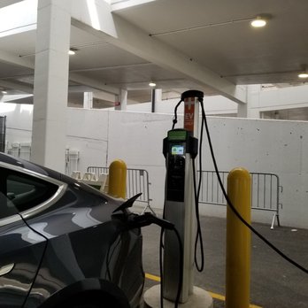 Easton North Parking Garage - Split post charging stations 6.3 Kw shared... - Parking Near Me - Columbus, Ohio Easton North Parking Garage - Split post charging stations 6.3 Kw shared... - Parking Near Me - Columbus, Ohio
