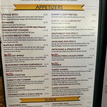 Sunset Terrace Restaurant & Lounge - Menu (Appetizers and Sushi) - New American Near Me - Thousand Oaks, California Sunset Terrace Restaurant & Lounge - Menu (Appetizers and Sushi) - New American Near Me - Thousand Oaks, California
