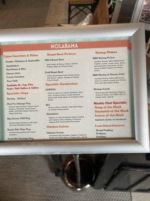 Menu photo 2 NOLABAMA BISTRO Dadeville, AL Menu photo 2 NOLABAMA BISTRO Dadeville, AL