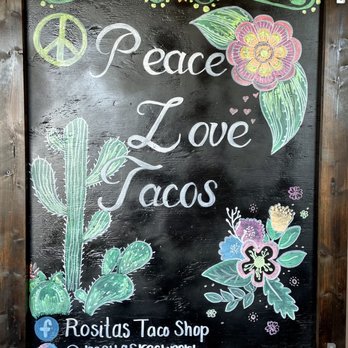 Rositas Taco Shop - peace love tacos - Coffee & Tea Near Me - Rockport, Texas