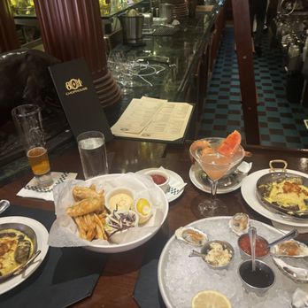 801 Chophouse - Fish and chips, steak bites and mashed potatoes, oysters, beer, martini - Steakhouses Near Me - Omaha, Nebraska