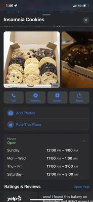 Insomnia Cookies by null