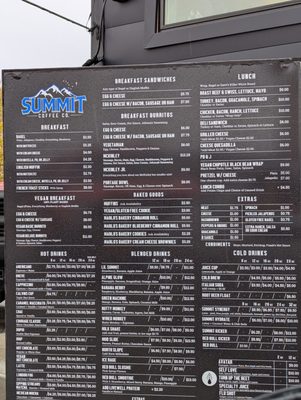 Menu photo 1 Summit Coffee Fairbanks, AK