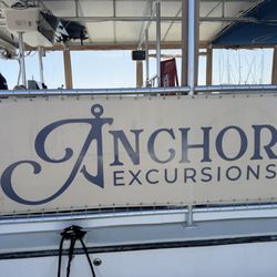Anchor Excursions - Boat holds about 20