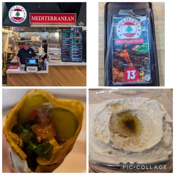 Wahib's Mediterranean Express - chicken wrap and hummus - Mediterranean Near Me - San Gabriel, California