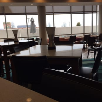 Springhill Suites by Marriott Scranton Montage Mountain - The lobby and fire pit area - Hotels Near Me - Moosic, Pennsylvania