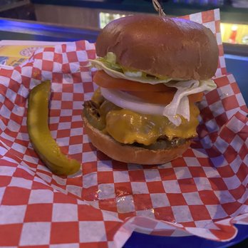 JP's Pub - Classic cheeseburger - Pubs Near Me - San Diego, California