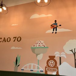 Cacao 70 Sweet House - Mural