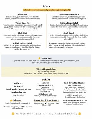 Menu photo 2 Bemus Point Inn Bemus Point, NY Menu photo 2 Bemus Point Inn Bemus Point, NY