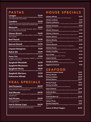 Menu photo 2 Pastela Italian Restaurant Enterprise, AL Menu photo 2 Pastela Italian Restaurant Enterprise, AL