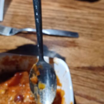 Texas Steakhouse & Catering - The bar spoon I was given to eat my chili with. - Steakhouses Near Me - Princeton, West Virginia Texas Steakhouse & Catering - The bar spoon I was given to eat my chili with. - Steakhouses Near Me - Princeton, West Virginia