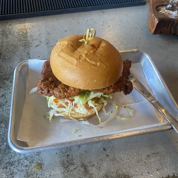 Able Baker Brewing - nashville hot chicken sandwhich - Brewpubs Near Me - Las Vegas, Nevada