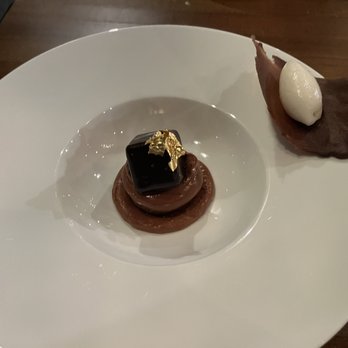 Partage - Chocolate mousse and lemon sorbet - French Near Me - Las Vegas, Nevada