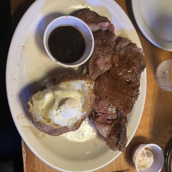 Texas Roadhouse - Prime Rib, 12oz. Baked Potato. - American Near Me - Concord, North Carolina Texas Roadhouse - Prime Rib, 12oz. Baked Potato. - American Near Me - Concord, North Carolina