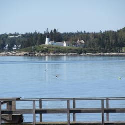 Burnt Island Lighthouse - From land