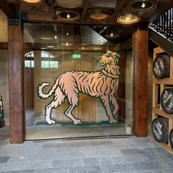 Tullamore D.E.W Visitor Centre - Signature wolf hound logo