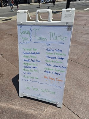 Copley Square Farmers Market by null