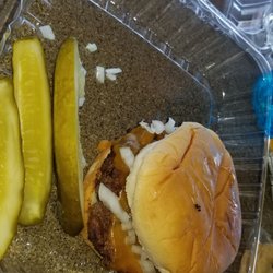 Burger from the BBQ